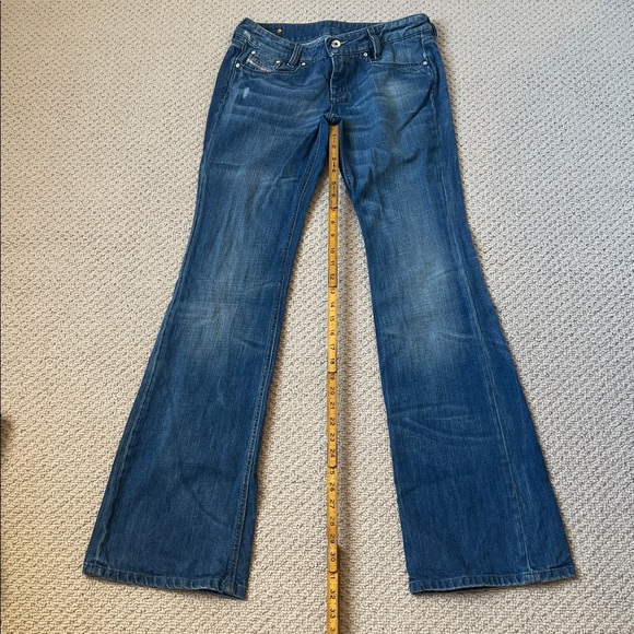 Diesel Louvely Blue Denim Jeans - Picture 3 of 9